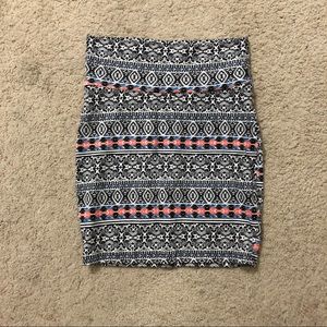 Print Skirt